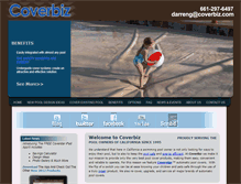 Tablet Screenshot of coverbiz.com
